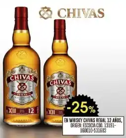 Coto Chivas en whisky chivas regal oferta