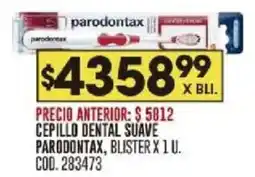 Coto Parodontax cepillo dental suave blister oferta