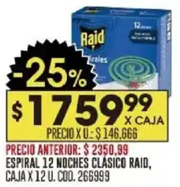 Coto Espiral 12 noches clásico raid, caja oferta