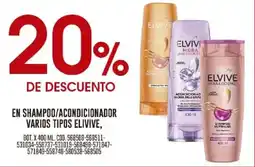 Coto Elivive en shampoo/acondicionador varios tipos oferta
