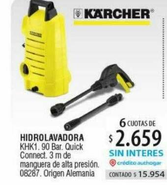 Authogar Hidrolavadora Kärcher oferta