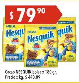 Hergo Cacao Nesquik Bolsa oferta