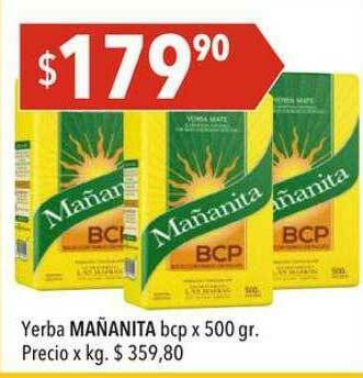 Hergo Yerba Mañanita oferta