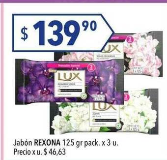 Hergo Jabón Rexona oferta