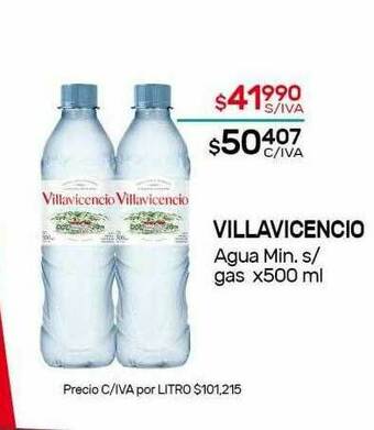 Nini Mayorista Villavicencio Agua Min. S Gas oferta