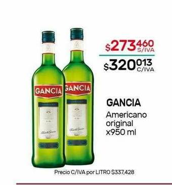 Nini Mayorista Gancia Americano Original oferta