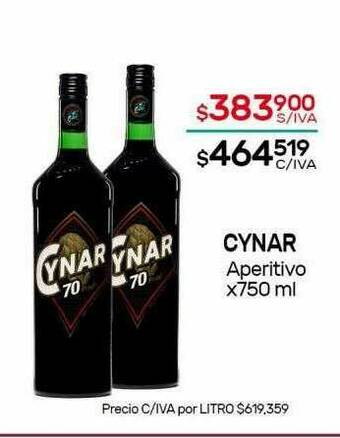 Nini Mayorista Cynar Aperitivo oferta