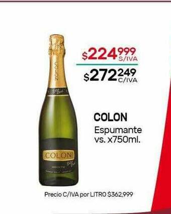 Nini Mayorista Colon Espumante oferta