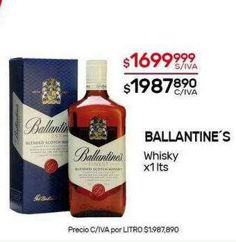 Nini Mayorista Ballantine's Whisky oferta