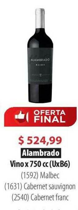 Parodi Alambrado Vino oferta