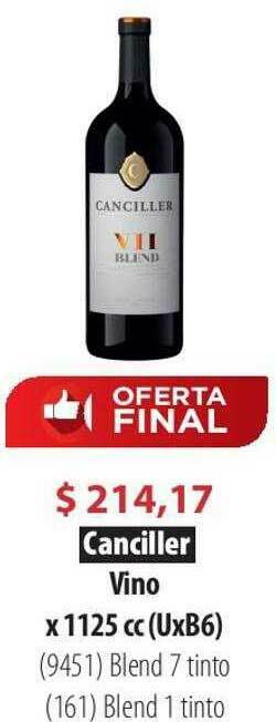 Parodi Canciller Vino oferta