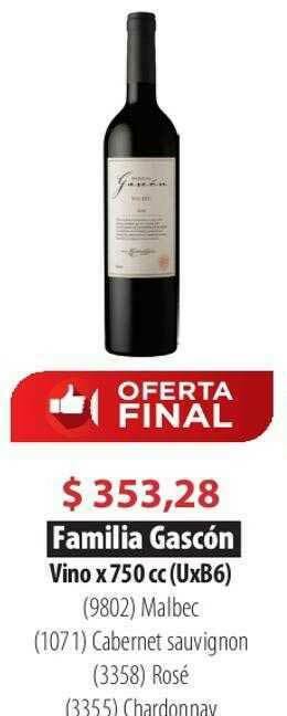 Parodi Familia Gascón Vino oferta