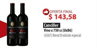 Parodi Canciller Vino oferta