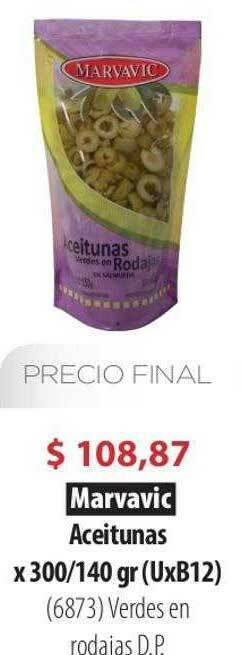 Parodi Marvavic Aceitunas oferta