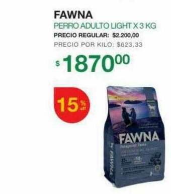Puppis Fawna Perro Adulto Light oferta