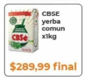 Pasos Supermercado Cbse Yerba Comun oferta