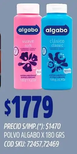 Supermercados Yaguar Algabo polvo oferta