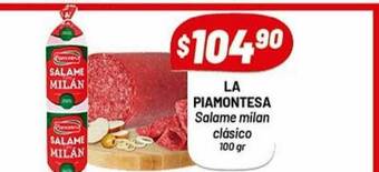 Almacor La Piamontesa Salame Milan Clásico oferta