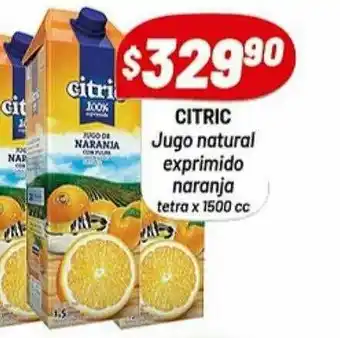 Almacor Citric Jugo Natural Exprimido Naranja oferta