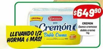 Almacor Cremon Queso Cremoso Doble Crema oferta
