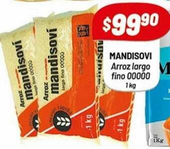 Almacor Mandisovi Arroz Largo Fino 00000 oferta