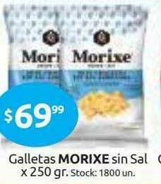 Cordiez Galletas Morixe Sin Sal oferta