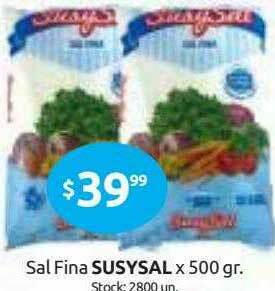 Cordiez Sal Fina Susysal oferta