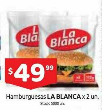 Cordiez Hamburguesas La Blanca oferta