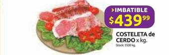 Cordiez Costeleta De Cerdo oferta