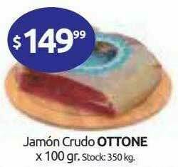 Cordiez Jamón Crudo Ottone oferta