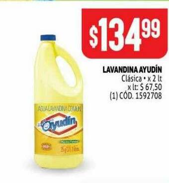 Makro Lavandina Ayudín Clásica oferta
