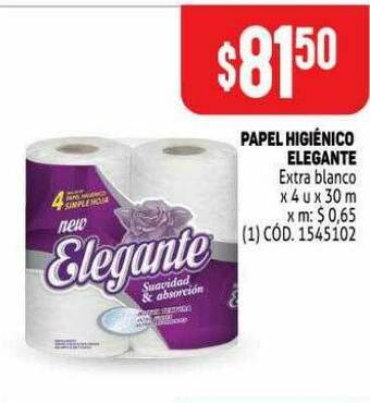 Makro Papel Higiénico Elegante oferta