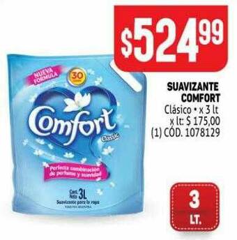 Makro Suavizante Comfort oferta