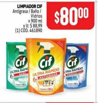 Makro Limpiador Cif oferta