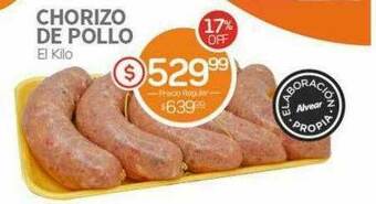 Alvear Chorizo De Pollo oferta