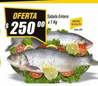 Supermercados Comodin Sabalo Entero oferta