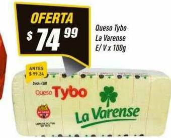 Supermercados Comodin Queso Tybo La Varense oferta