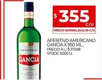 Supermercados DIA Aperitivo Americano Gancia oferta