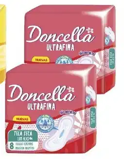 Supermercados Yaguar Doncella ultra fina toallas femeninas extra seca oferta