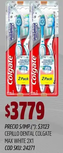 Supermercados Yaguar Colgate cepillo dental max white oferta