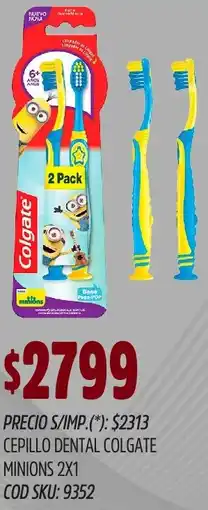 Supermercados Yaguar Colgate cepillo dental minions oferta