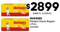 Diarco Huggies pañales classic regular oferta