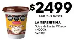 Diarco La serenisima dulce de leche clásico oferta