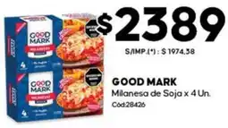Diarco Good mark milanesa de soja oferta