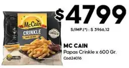 Diarco Mc Cain papas crinkle oferta