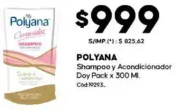 Diarco Polyana shampoo y acondicionador doy pack oferta