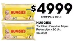 Diarco Huggies toallitas húmedas triple protección oferta