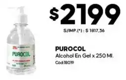 Diarco Purocol alcohol en gel oferta