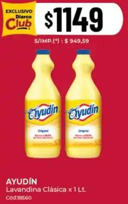 Diarco Ayudín lavandina clásica oferta