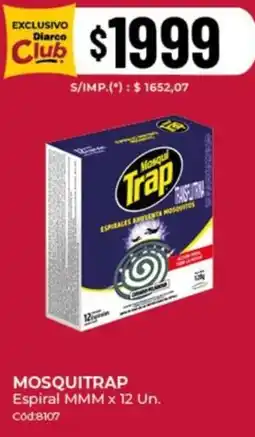 Diarco Mosquitrap espiral mmm oferta